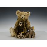 A Steiff Limited Edition 35 PB Bearle, 1510 of 6000, 1991 (no box or certificate); and three