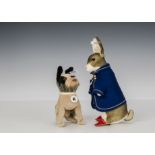 A Steiff Limited Edition Peter Rabbit 1904 Replica, 127 of 1500; and a Bully 1927 Replica, in