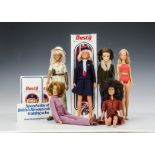 Denys Fisher Dusty and other dolls: Dusty in British Airways uniform, in original window box and