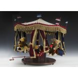 A Steiff Limited Edition Millennium Carousel, 1560 of 2000, hand cranked Reuge music mechanism