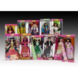 Thirteen Barbies of the World: including Chilean, Irish, Austrian, Mexican, Norwegian, Japanese,