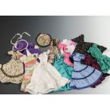Twelve Sindy dresses: including Premiere Girl, Nostalgia dress and hat, Regency Girl, Fair Lady,