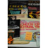 Magazines plus 1970s, six including Circus and Music Scene plus two papers,' London Music Festival