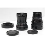 Hasselblad Lenses: an f/4 50mm Distagon and an f/4 150mm Sonnar (2)