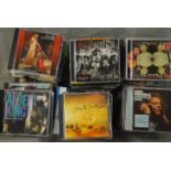 CDs, one hundred plus CDs of various genre, years and conditions including Deep Purple, Albert