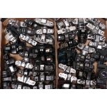 SLR Camera Bodies: a quantity including Nikon, Zeiss and others (2 Trays)