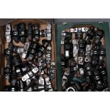 SLR Camera Bodies: a selection of various including Olympus, Canon and Pentax (2 Trays)