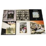 Led Zeppelin, seven albums including Zep 2, Houses Of The Holy, Zep 1V (plum Atlantic), Physical