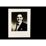 Various Artists / Autographs, twenty two large mounted b/w photographs by RG Nicholds of 1960’s