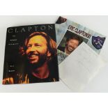 Eric Clapton, A Souvenir concert programme for Eric Clapton's X1