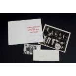 Dave Clark Five, a folder of 1960s ephemera including Fan Club material, photographs, promo cards