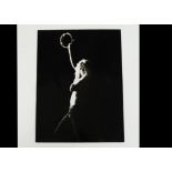 Led Zeppelin, six photographs stage shot, believed to be contemporary silver gelatine prints from