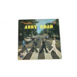 The Beatles, Abbey Road (Abby Road) - Kama KLP 100 rare Iranian 1970 issue album VG+/VG+