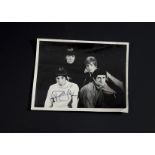 The Who, Original 1960s 8"x10" silver gelatine print with early image of the band, signed by Pete