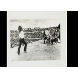 Led Zeppelin, five photographs believed to be contemporary silver gelatine prints from the period