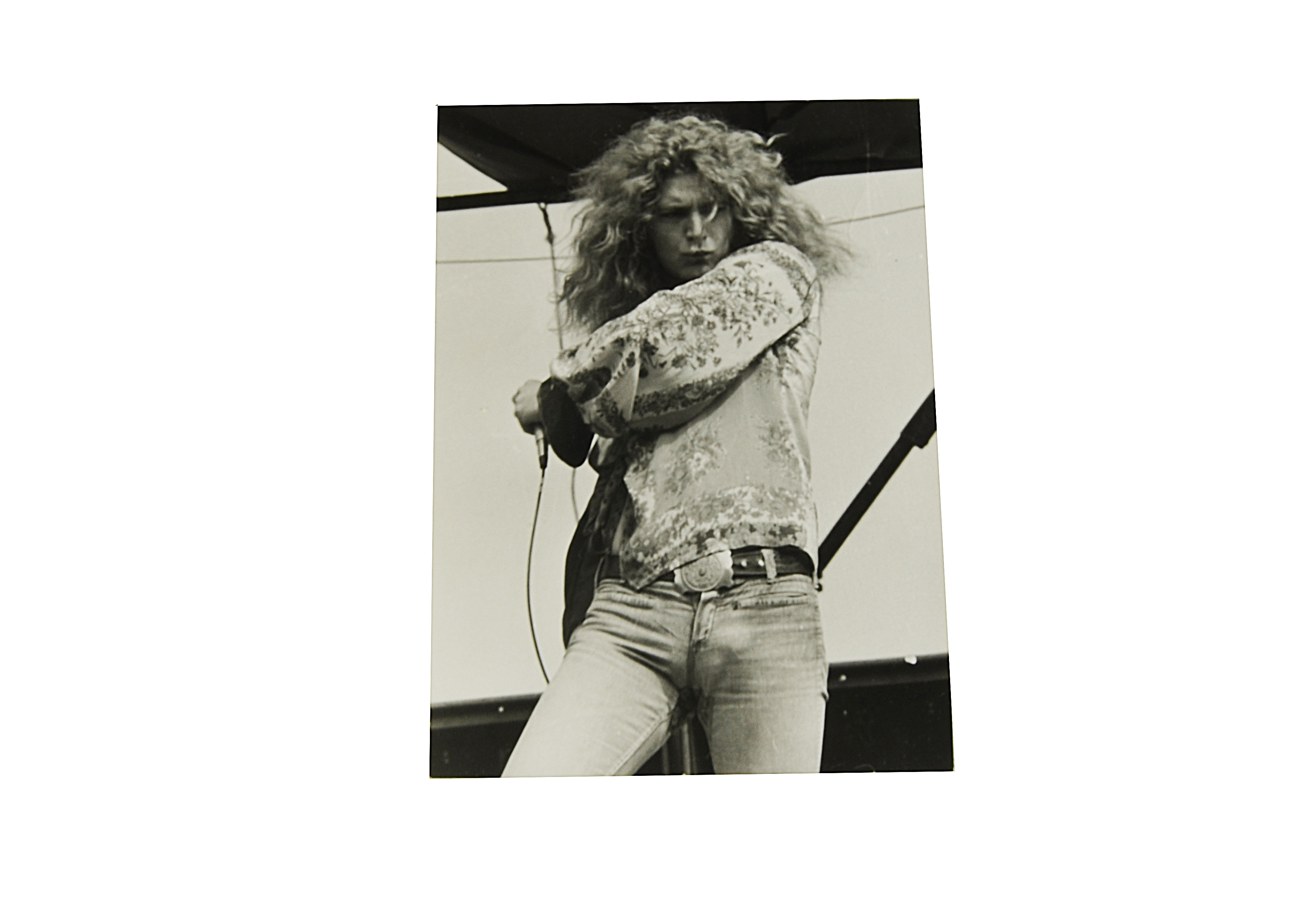 Led Zeppelin, five photographs believed to be contemporary silver gelatine prints from the period - Image 2 of 6