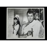 Film Stills and PR Images - Actors: Tony Curtis (23), transparencies 10 x 8 (2), Charles Chaplin and