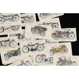 Cigarette Cards, Motor Cycling, Lambert & Butler Motor Cycles part set (42/50, missing 7, 9, 13,