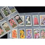 Cigarette Cards, Floral, Will's Garden Flowers and Flower Culture in Pots, together with Gallaher'