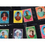 Trade Cards, Football, A & BC Footballers (Bazooka) complete set no's 1-82 (gen gd, some