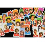 Trade Cards, Football, complete set of 1000 cards plus duplicates of The Sun Soccer cards, various