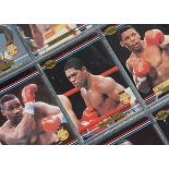 trade Cards, Boxing, complete set of Ring Lords (Players International)(40 cards, vg)