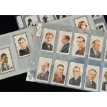 Cigarette Cards, Film and Radio, a collection of sets to include Carreras Film Stars, Will's Radio