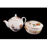 A selection of Royal Worcester Evesham ceramics, including, Buicuit Barrel, Teapot, Tureens and
