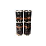 Four bottles of Glenfiddich whisky, all in original tubes