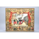 A French lithographed ‘Tableaux Lumineux/Voyage Autour du Monde Par Un Petit Francais’ Theatre, with