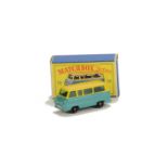 Matchbox Lesney 1-75 Series MB-70a Ford Thames Estate Car, turquoise and yellow body, green windows,