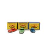 Matchbox Lesney 1-75 Series Hard To Find Colour Variations, 43a Hillman Minx, apple green body,