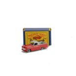 Matchbox Lesney 1-75 Series MB-50a Commer Pick-Up, red and grey body, GPW, in type B box, VG-E,