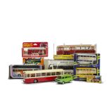 Various Diecast, Plastic & Tinplate Buses & Coaches, including Louis Surber Renault FR1, Tsukuda