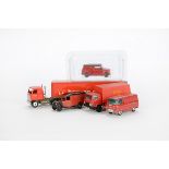 Dinky and Other Royal Mail Vehicles, Dinky Convoy Van with Plastic Tilt, 34b Royal Mail Van, Corgi