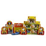 Snoopy-related Diecast, including Esci Snoopy’s Garage (5), Aviva Mini Diecast (3), Hasbro Mini