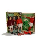 1970s Football-themed Palitoy Action Men and accessories, No.34825 Sharp Shooter Footballer, in