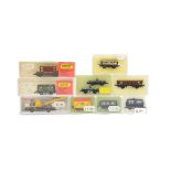 N Gauge 4-wheel Freight Stock by Minitrix Peco and others, including private owner wagons, LMS