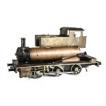 A Part-Built 5” Gauge Live Steam ‘Simplex’ 0-6-0 Locomotive, to Martin Evans freelance design,