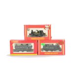 Three Hornby (China) 00 Gauge Tank Locomotives, comprising R2100, A1X class ‘Terrier’ W11 in SR