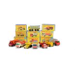 Matchbox Lesney 1-75 Series Construction Vehicles, 18d Caterpillar Bulldozer, 17d Foden Tipper, 6c