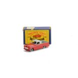 Matchbox Lesney 1-75 Series MB-50a Commer Pick-Up, red and grey body, GPW, in type B box, VG, box