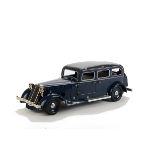 A Modern Märklin 19032 Tinplate Tourer Limousine Motor Car, in blue with grey roof, clockwork