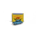 Matchbox Lesney 1-75 Series MB-46a Morris Minor 1000, blue body, GPW, in type B box, E, box VG-E