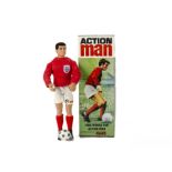 Modern Hasbro Limited Edition 1966 World Cup Action Man, No.0649 of 1,000, in original box, E, box