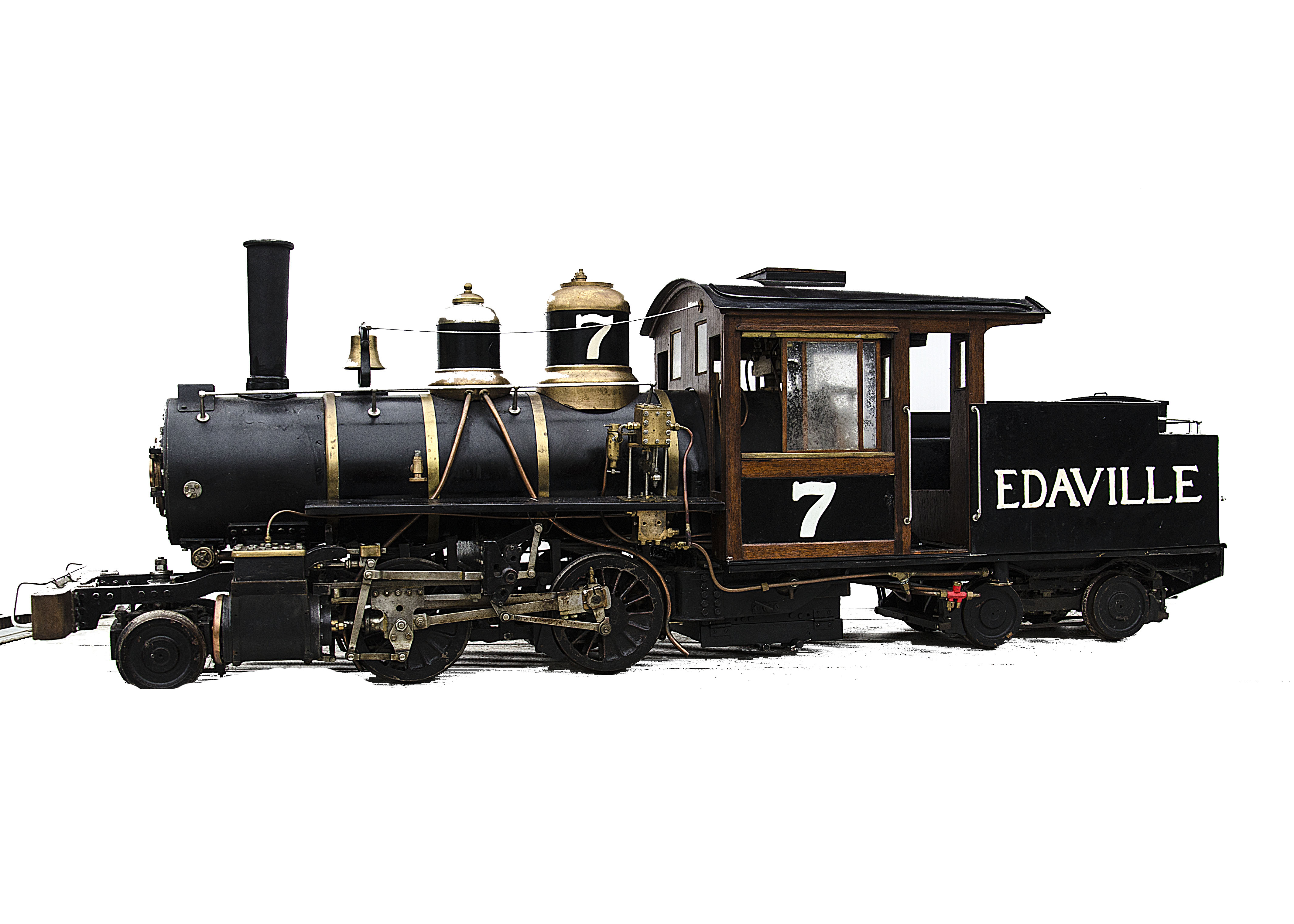 A 7¼” Gauge Live Steam ‘Mini Lucky Seven’ American-style 4-4-2T ...