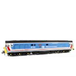 A 5’’ Gauge Phoenix Models class 50 battery-electric Co-Co locomotive, finished in Network South-