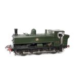 A 5” Gauge coal-fired Live Steam GWR 0-6-0 Pannier Tank Locomotive, well-finished in GWR ‘