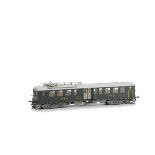 A Metropolitan SA H0 Gauge Swiss Be 4/6 Electric Motor Coach, unboxed, with production no 065,