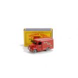 Matchbox Lesney 1-75 Series MB-47a Trojan Van, red body, silver grille, ‘Brooke Bond Tea’ decal,